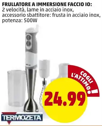 PENNY Termozeta Frullatore A Immersione Faccio io offerta