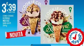 Nestlé Cono Cookie extreme vari gusti 284 g
