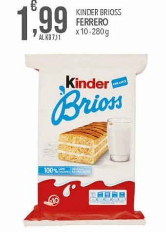 Ferrero Kinder Brioss x 10 - 280 g