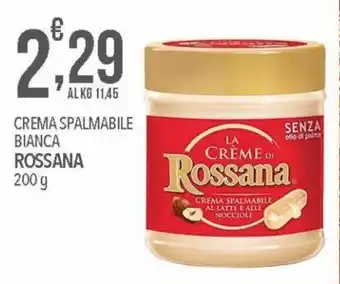 Rossana Crema spalmabile bianca 200 g