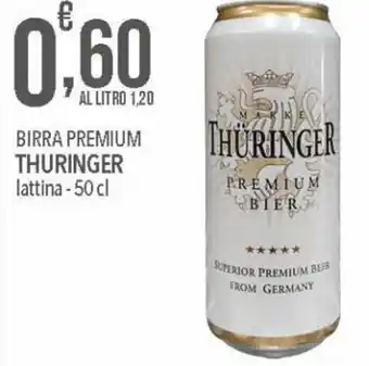 Iper Nonna Isa Thuringer Birra Premium lattina - 50 cl offerta