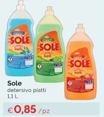 Sole detersivo piatti 1.1 l