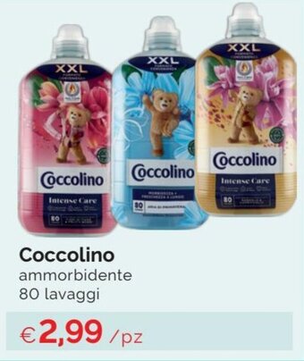Prodet Coccolino ammorbidente 80 lavaggi offerta
