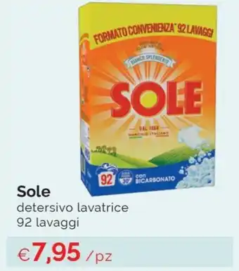 Prodet Sole detersivo lavatrice 92 lavaggi offerta