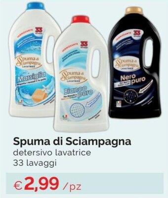 Prodet Spuma di Sciampagna detersivo lavatrice 33 lavaggi offerta