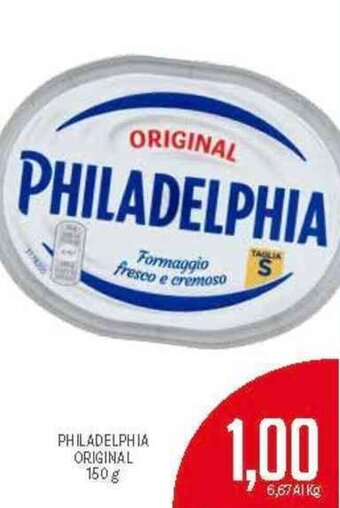 Supermercati Piccolo Philadelphia original 150 g offerta
