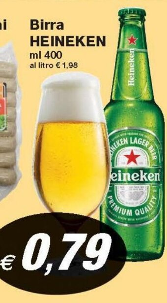 Prix Quality Heineken Birra 400 ml offerta