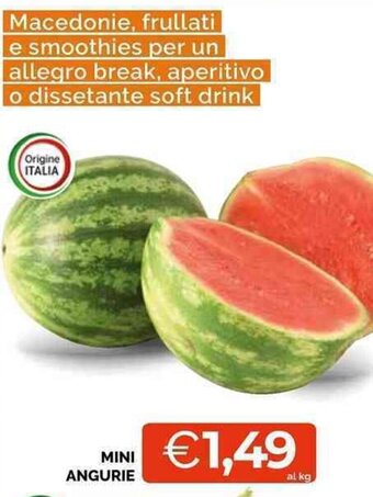 Mercatò Local Mini Angurie offerta
