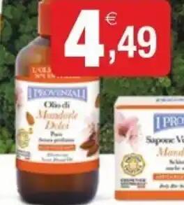 Iperal I Provenzali Olio di Mandorle Dolci offerta