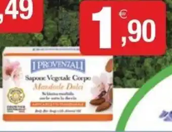 I Provenzali Sapore Vegetale Corpo Mandorle Dolci