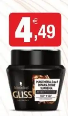 Iperal Schwarzkopf Gliss offerta