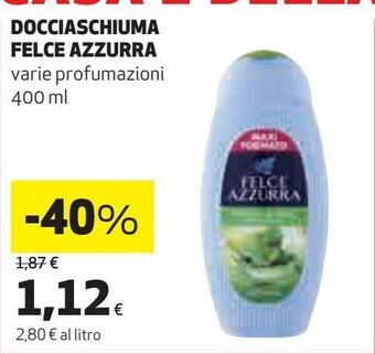 Coop Docciaschiuma felce azzurra varie profumazioni 400 ml offerta
