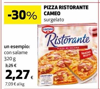 Ipercoop Pizza ristorante cameo offerta
