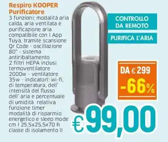 Kooper Purificatore Respiro