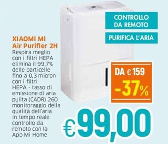 Famila Xiaomi Mi Air Purifier 2H offerta