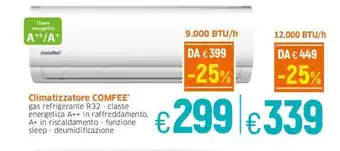 Famila Comfee' Climatizzatore 9.000 BTU/h offerta