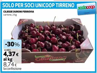 Ciliegie duroni ferrovia