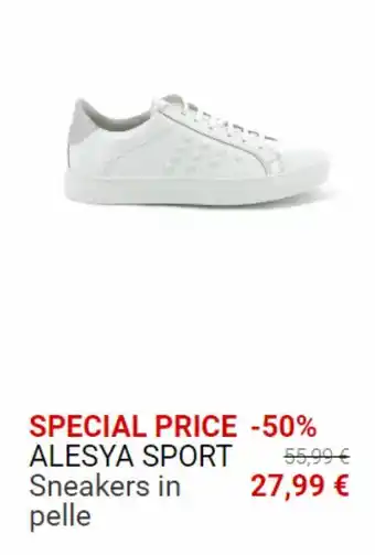 Sneakers in pelle