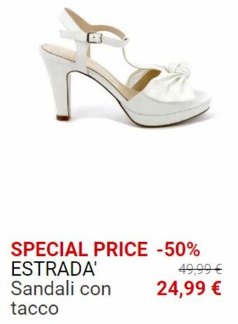 Scarpe&Scarpe Sandali con tacco offerta
