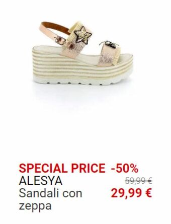 Scarpe&Scarpe Sandali a zeppa offerta