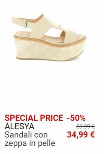 Scarpe&Scarpe Sandali a zeppa offerta