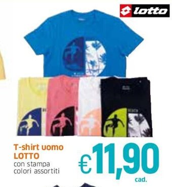 Famila Lotto T-shirt uomo offerta