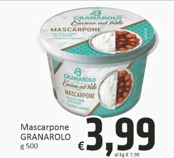 Paghi Poco Mascarpone granarolo g 500 offerta