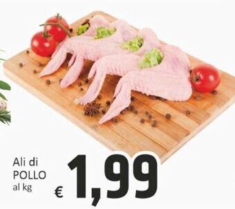 Paghi Poco Ali di pollo al kg offerta