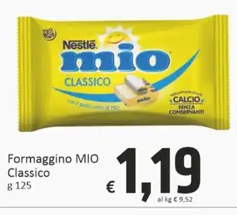 Paghi Poco Formaggino mio classico g 125 offerta