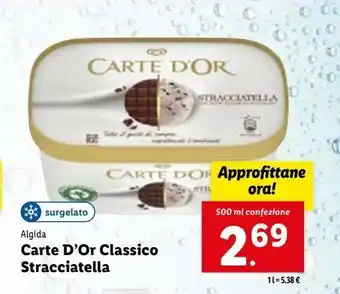 Carte d'or classico stracciatella 500ml