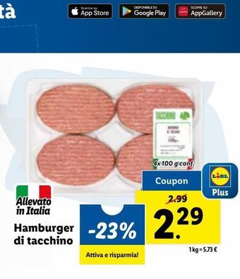 Hamburger di tacchino