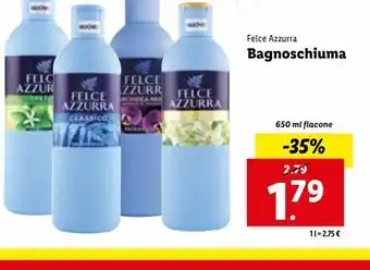 Bagno schiuma felce azzurra 650ml