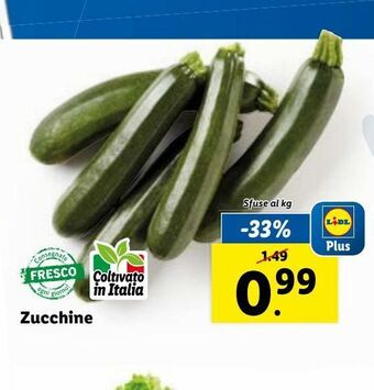 Lidl Zucchine offerta