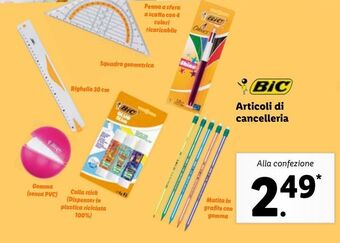 Lidl Articoli di cancelleria offerta