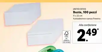 Lidl Buste 100 pezzi offerta