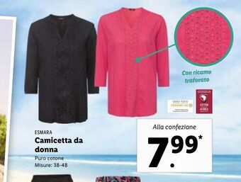 Lidl Camicetta da donna offerta