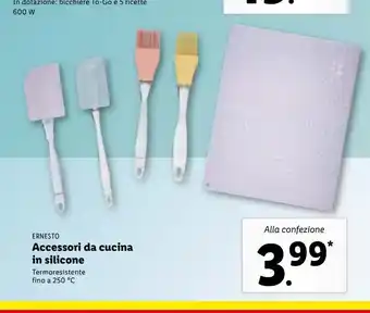 Lidl Accessori da cucina in silicone offerta