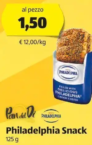ALDI Philadelphia snack offerta