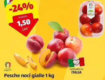 ALDI Pesche noci gialle offerta
