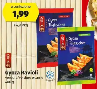 Gyozxa ravioli