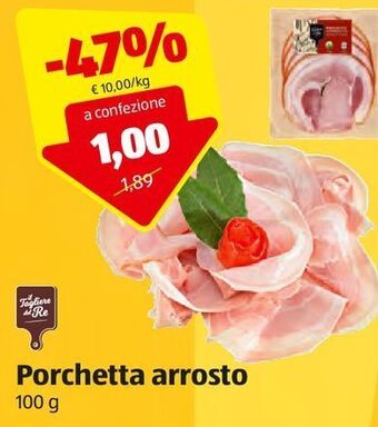 ALDI Porchetta arrosto offerta