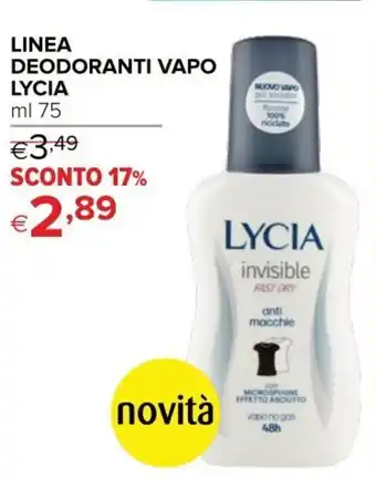 Iperal Linea Deodorante vapo lycia 75 ml offerta