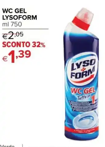 Iperal Lysoform Wc Gel 750 ml offerta