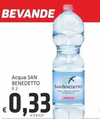 San Benedetto Acqua lt 2