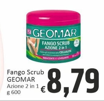 Geomar Fango Scrub Azione 2 in 1 g 600