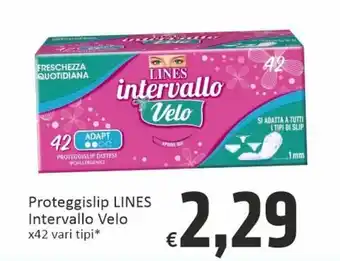 Paghi Poco Lines Proteggislip Intervallo Velo x42 vari tipi offerta