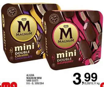 Algida Magnum Mini vari gusti x 6 g. 300/264