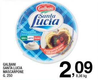 Galbani Santa Lucia Mascarpone g. 250