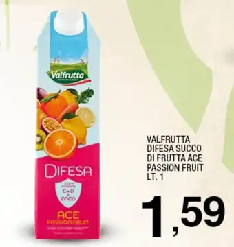 Il Punto Sigma Valfrutta Difesa Succo Di Frutta Ace Passion Fruit lt. 1 offerta