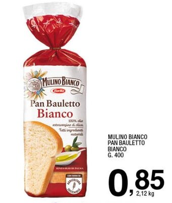 Il Punto Sigma Mulino Bianco Pan Bauletto Bianco g. 400 offerta